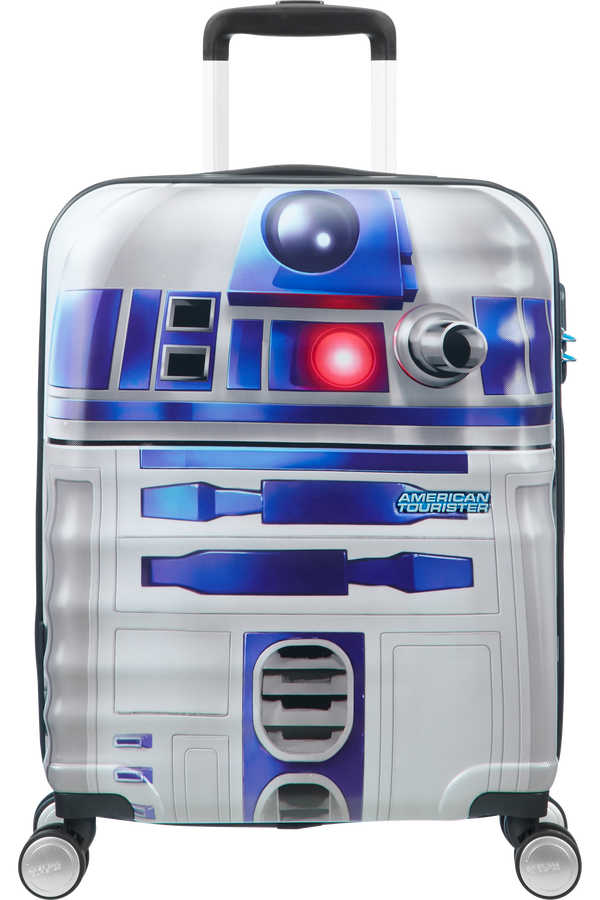 American Tourister Wavebreaker Disney 4-wheel cabin baggage Spinner suitcase 55x40x20cm Star Wars R2-D2