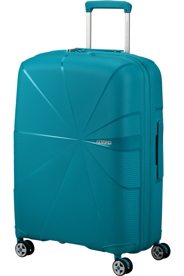 American Tourister Starvibe Spinner Expandable TSA 67cm Verdigris