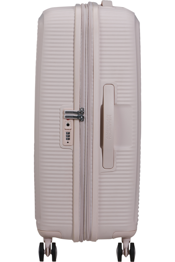 American Tourister SoundBox Spinner TSA Expandable 67cm  Beach Shimmer