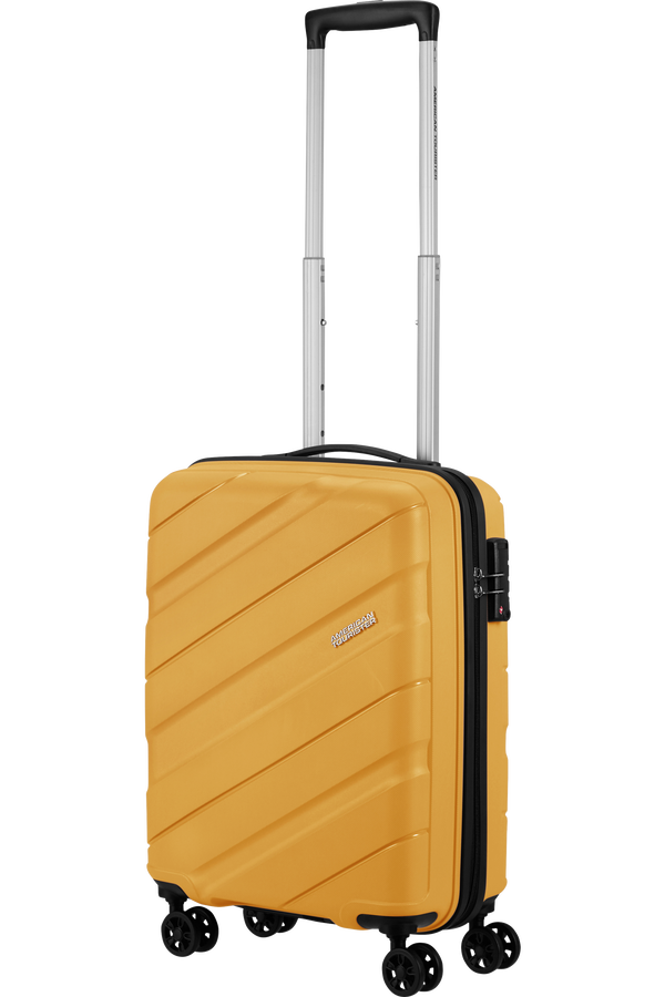 Jetdriver 3.0 55cm Spinner (4 wheels) | American Tourister Jetdriver 3.0 Spinner 55/20 TSA 55cm  Banana Cream