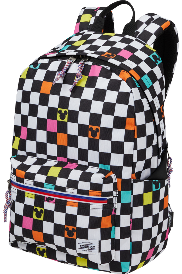 American Tourister Upbeat Disney Backpack Zip Disney  Mickey Check