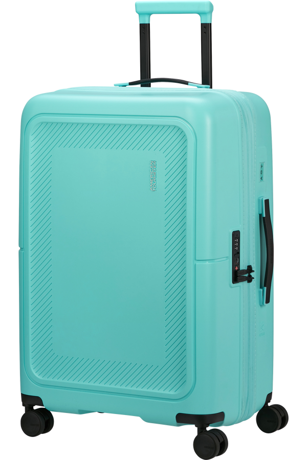 American Tourister DashPop Spinner Expandable TSA 67cm Aqua Sky American Tourister DashPop Spinner Expandable TSA 67cm Aqua Sky