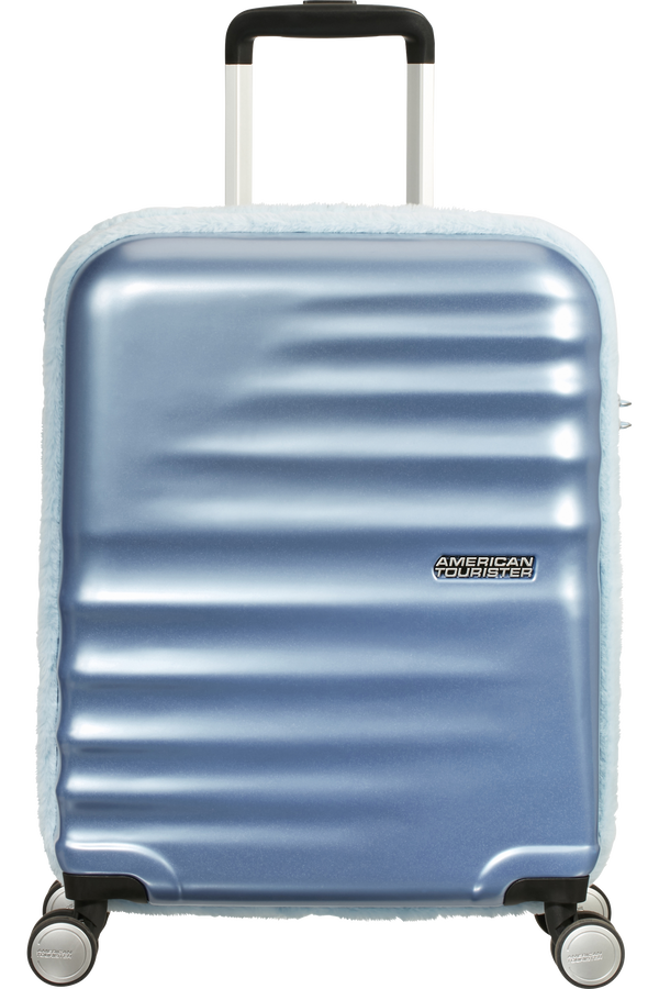 American Tourister Wavebreaker Spinner Fur 55cm  Ice Blue