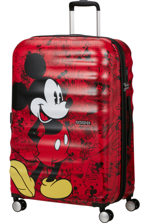 American Tourister Disney Wavebreaker Spinner TSA Disney Fl 77cm  Mickey Comics Red American Tourister Disney Wavebreaker Spinner TSA Disney Fl 77cm  Mickey Comics Red