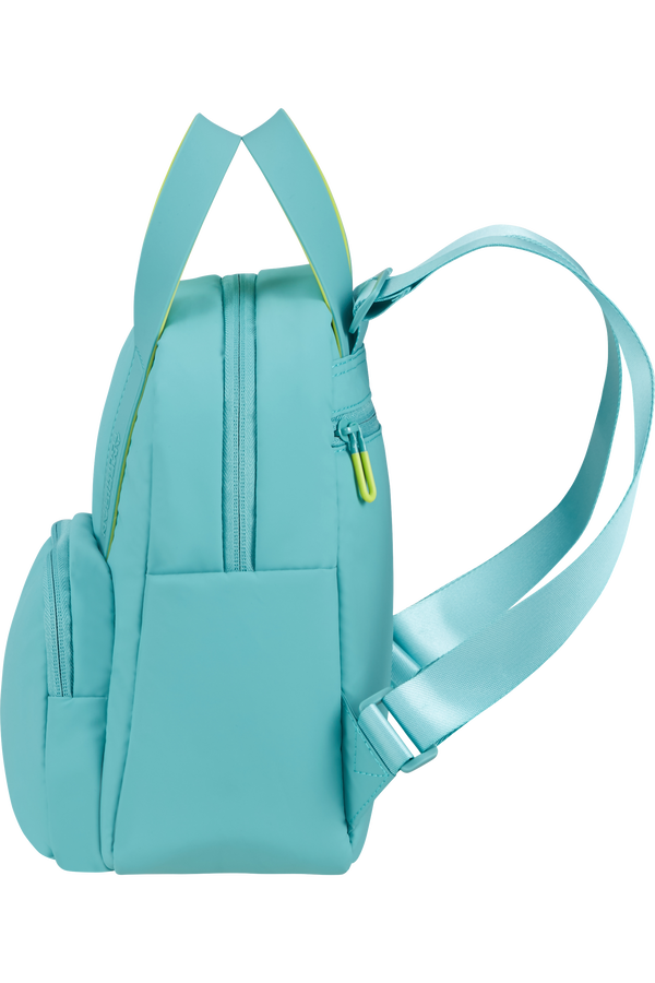 American Tourister Puffypop Mini Backpack S  Dusty Turquoise