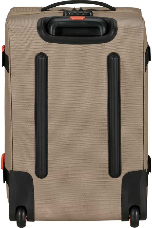 American Tourister Urban Track Duffle with Wheels Coated S  Beige/Orange