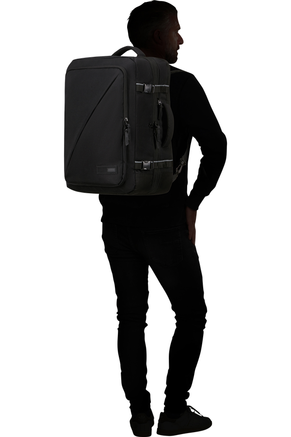 American Tourister Take2cabin Travel Backpack Expandable L  Black