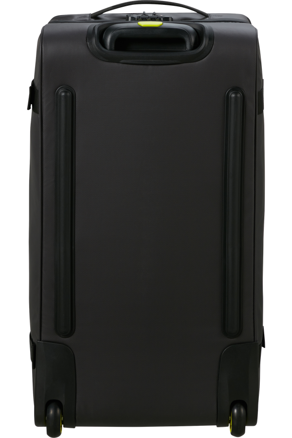 American Tourister Urban Track Duffle with Wheels Coated M  Black/Lime