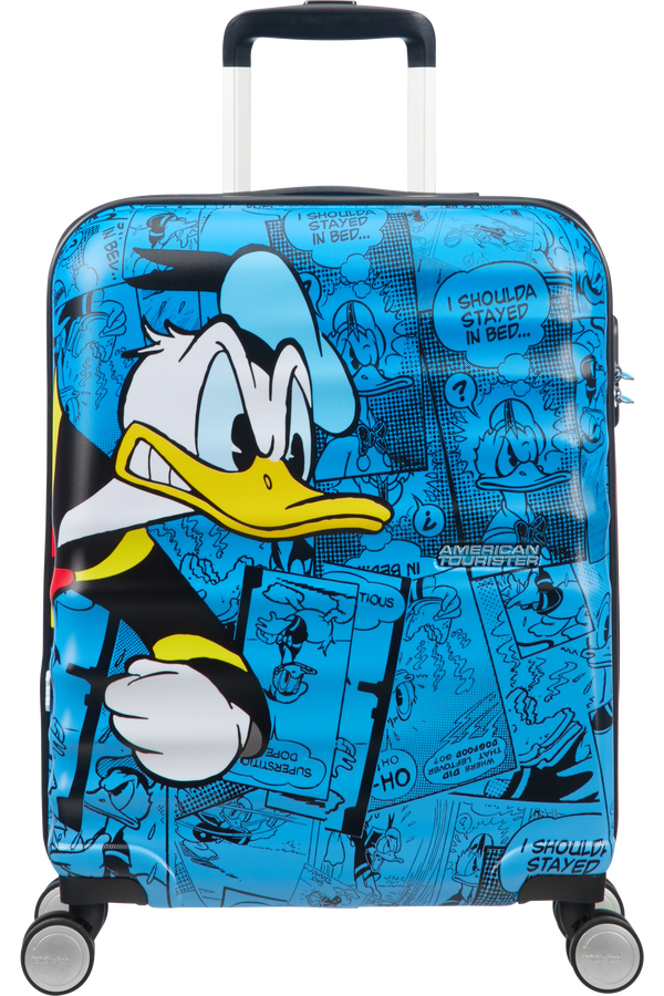 American Tourister Wavebreaker Disney 4-wheel cabin baggage Spinner suitcase 55x40x20cm Donald Duck