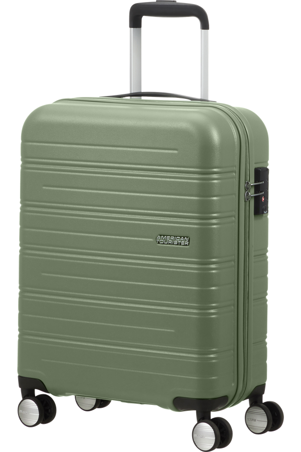 American Tourister High Turn SPINNER 55/20 TSA 55cm Matt Sage Khaki
