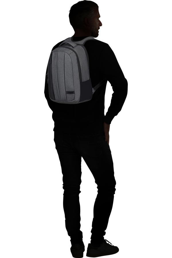 American Tourister Streethero Laptop Backpack 14'  Grey Melange