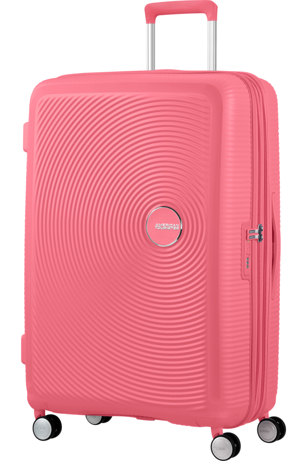American Tourister Soundbox Spinner Expandable 77cm  Sun Kissed Coral