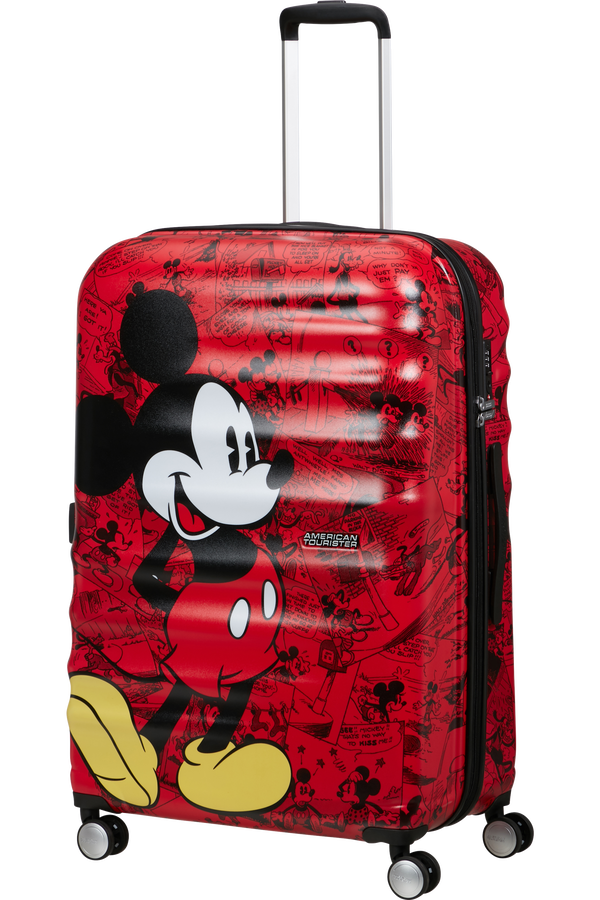 American Tourister Disney Wavebreaker Spinner TSA Disney Fl 77cm  Mickey Comics Red American Tourister Disney Wavebreaker Spinner TSA Disney Fl 77cm  Mickey Comics Red