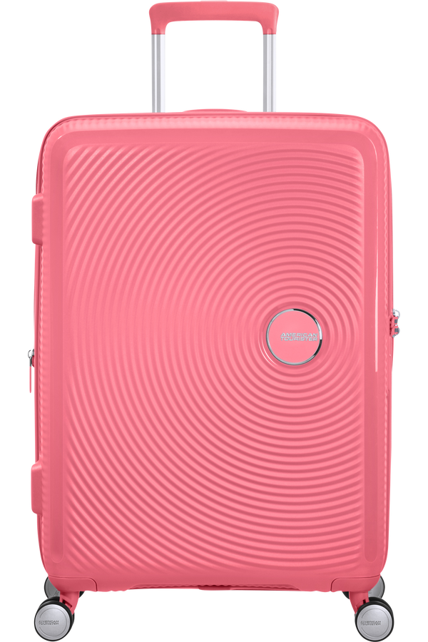 American Tourister Soundbox Spinner Expandable 67cm  Sun Kissed Coral