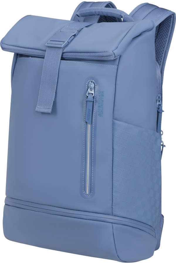 Urban Tide 15.6'' rolltop Backpack 15.6" | American Tourister Urban Tide Rolltop Laptop Backpack 15.6'  Storm Blue