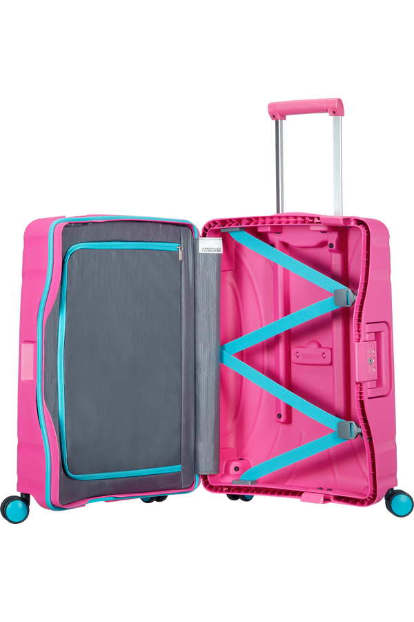 American Tourister Lock'n'Roll 4-wheel cabin baggage Spinner suitcase 55x40x20cm Summer Pink