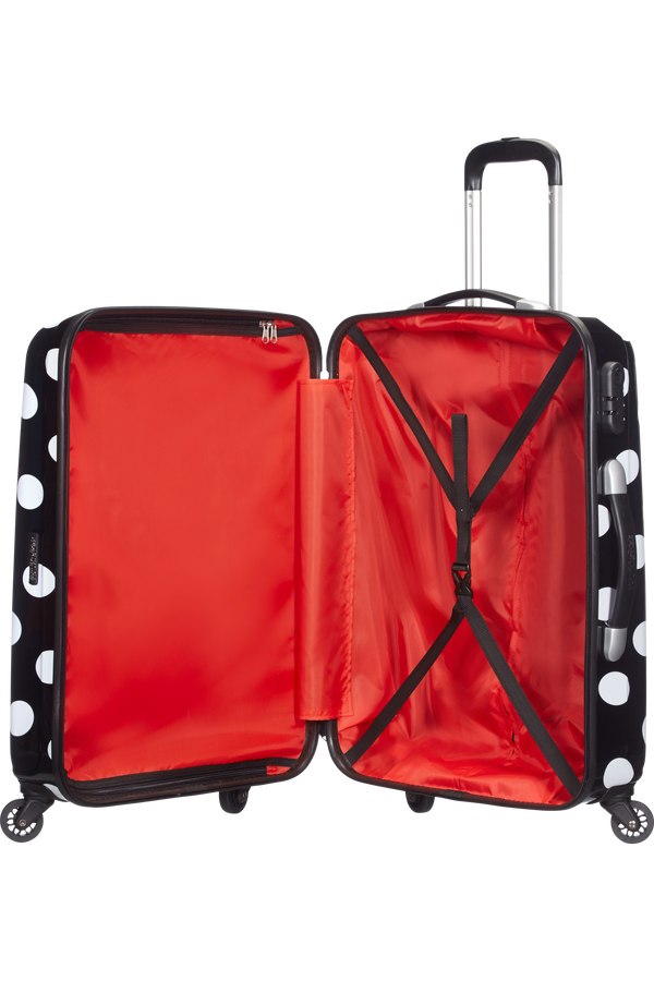American Tourister Disney 4-wheel Spinner 65cm medium suitcase Minnie Dots