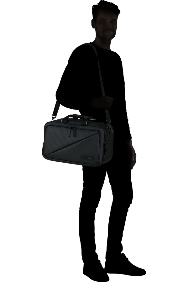 American Tourister Take2cabin 3-Way Boarding Bag Prime  Black