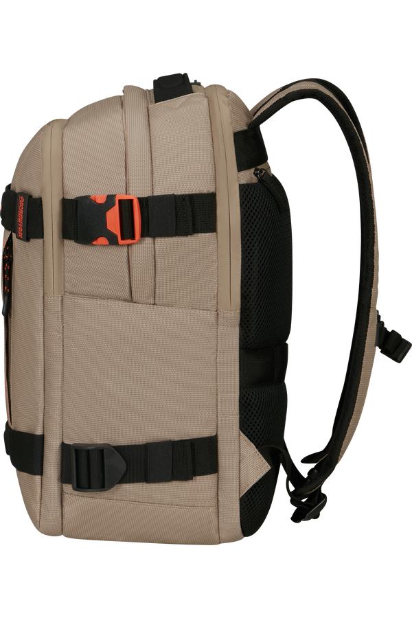 American Tourister Urban Track Laptop Backpack Coated 15.6'  Beige/Orange