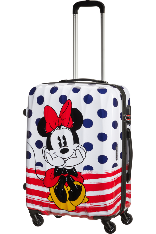 American Tourister Disney Legends Spinner 65cm  Minnie Blue Dots American Tourister Disney Legends Spinner 65cm  Minnie Blue Dots