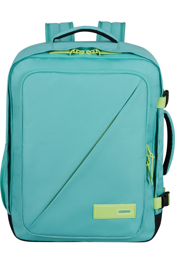American Tourister Take2cabin Casual Backpack MS  Dusty Turquoise/Lime