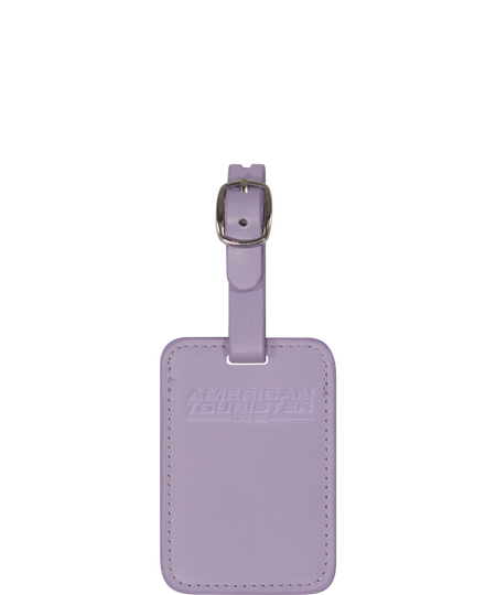 American Tourist. Ta Rectangle Luggage Tag x2