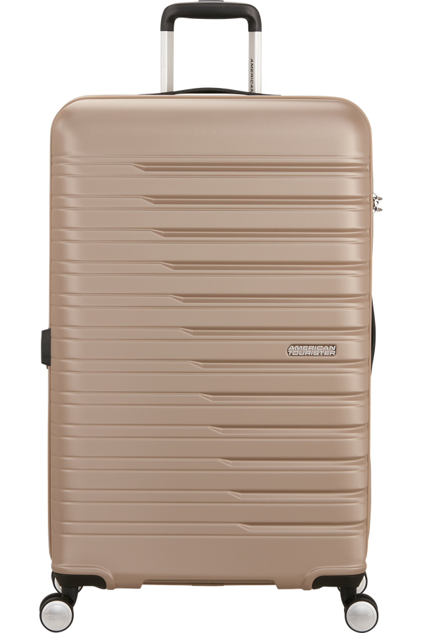 American Tourister Flashline Spinner 78/29 EXP TSA  Ivory gold