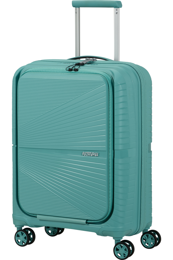 American Tourister Airconic Spinner Frontloader 15.6' 55cm  Dusty Turquoise American Tourister Airconic Spinner Frontloader 15.6' 55cm  Dusty Turquoise