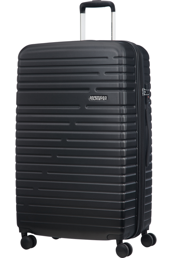 American Tourister Aero Racer Spinner Expandable 79cm  Jet Black