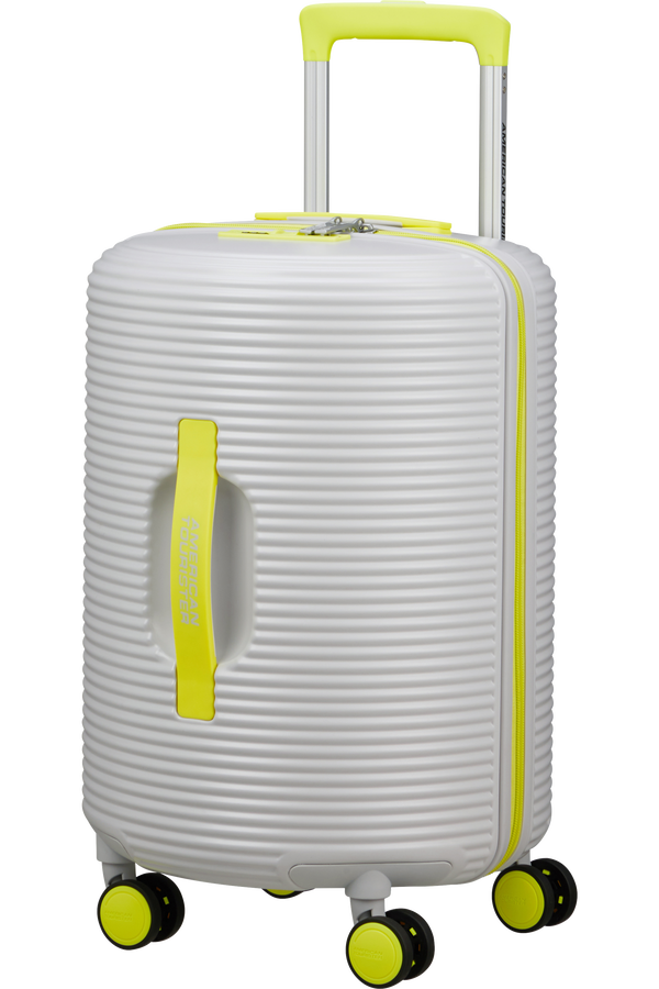 American Tourister Rollio Spinner 52cm  Light Grey/Lime