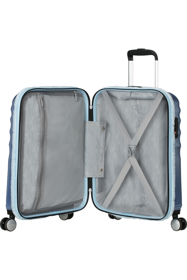 American Tourister Wavebreaker Spinner Fur 55cm  Ice Blue