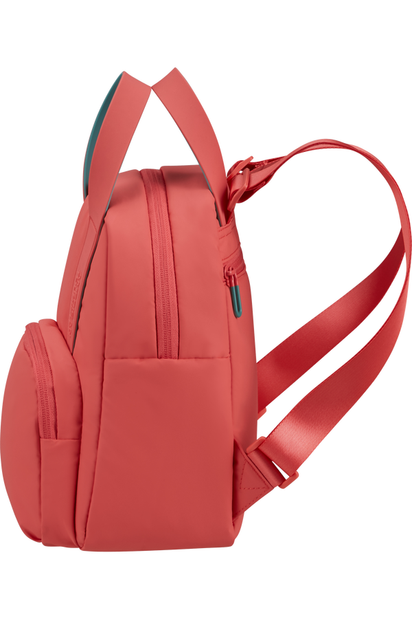 American Tourister Puffypop Mini Backpack S  Sunset Coral