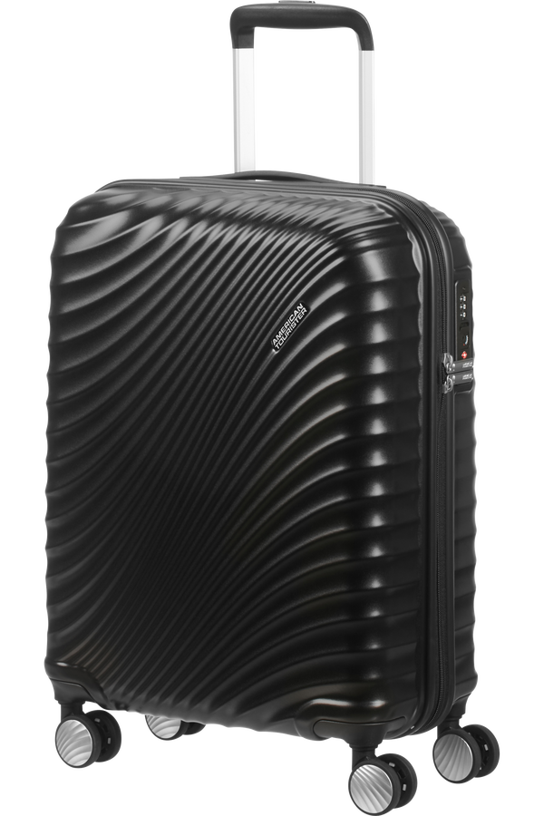 American Tourister Jetglam Spinner 55cm  Metallic Black