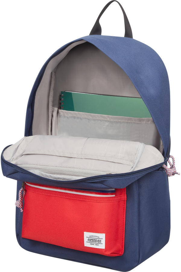 American Tourister Upbeat Backpack ZIP  Navy/Red