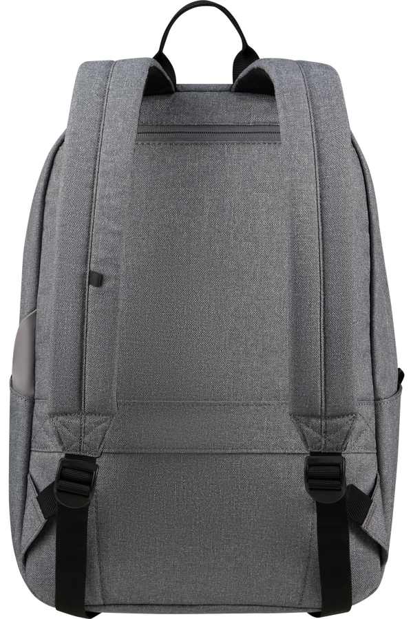 American Tourister Brightup Backpack Zip  Grey Melange American Tourister Brightup Backpack Zip  Grey Melange