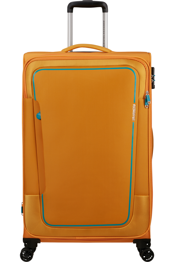 American Tourister Pulsonic Spinner Expandable 81cm  Sunset Yellow