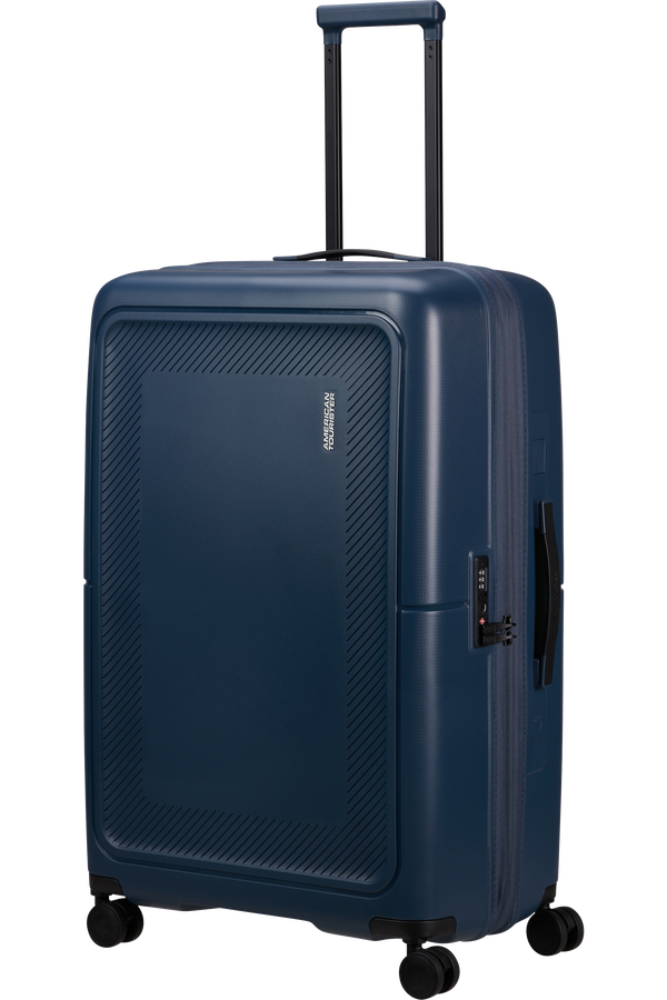 American Tourister DashPop Spinner Expandable TSA 77cm Midnight Blue American Tourister DashPop Spinner Expandable TSA 77cm Midnight Blue