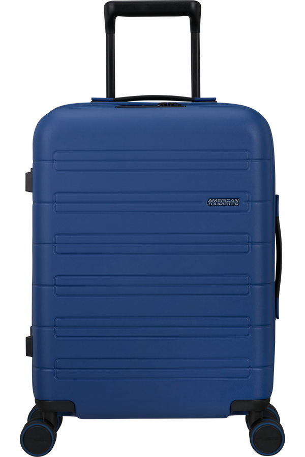 Navy blue carry on luggage clearance