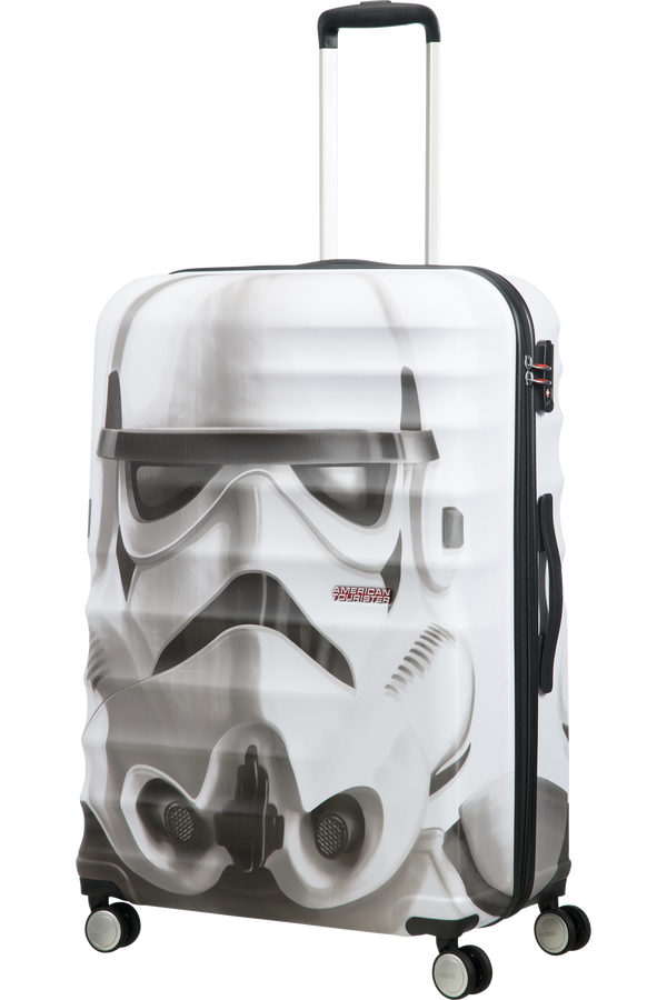 American Tourister Wavebreaker Disney 4-wheel 77cm large Spinner suitcase Star Wars Storm Trooper