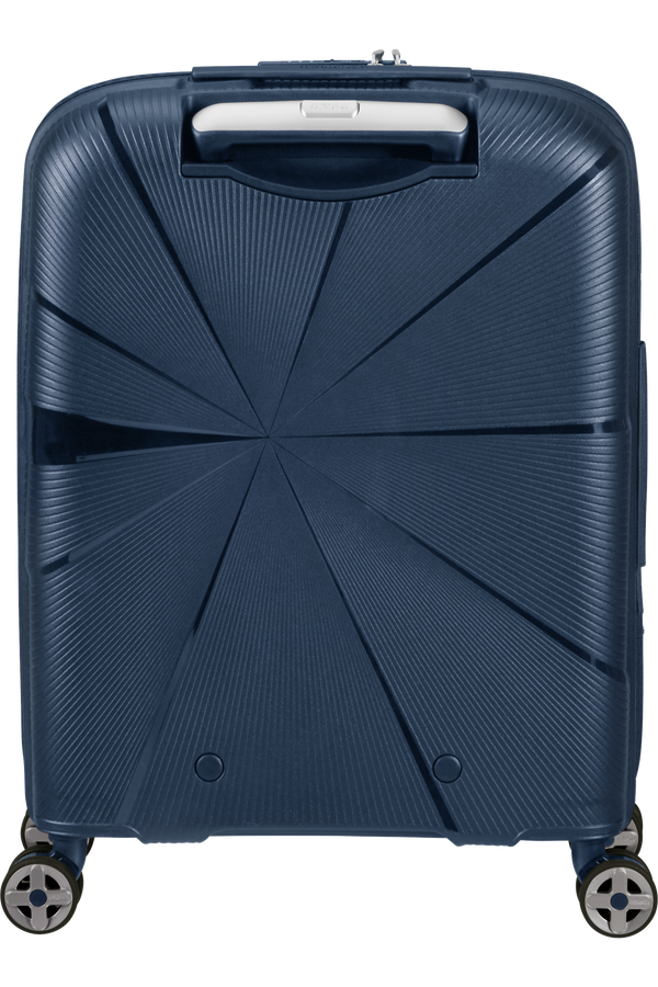 American Tourister Starvibe Spinner Expandable TSA 55cm Navy American Tourister Starvibe Spinner Expandable TSA 55cm Navy