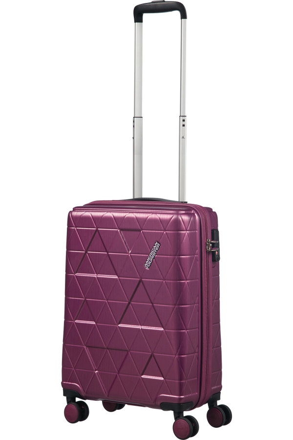 American Tourister Triangolo Spinner TSA 55cm  Metallic Violet