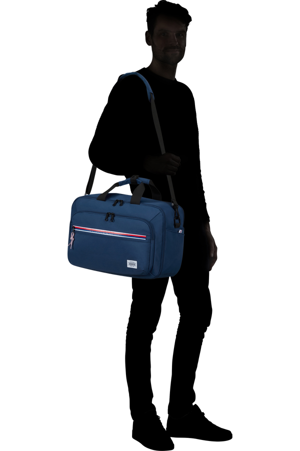 American Tourister UpBeat 3-Way Boarding Bag  Navy