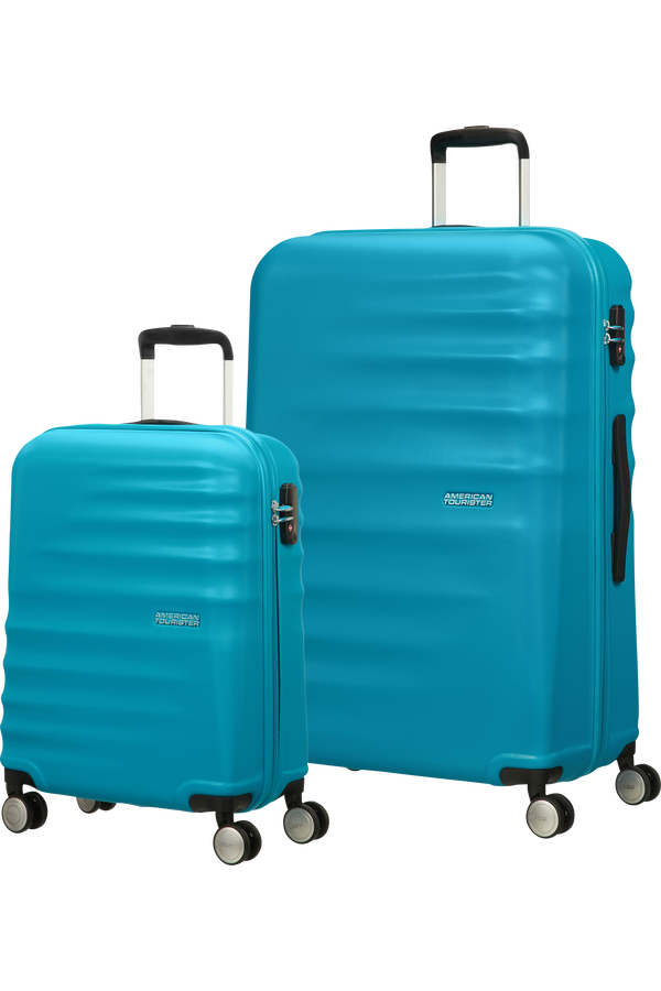 American Tourister Wavebreaker 2 PC Set A Summer Sky