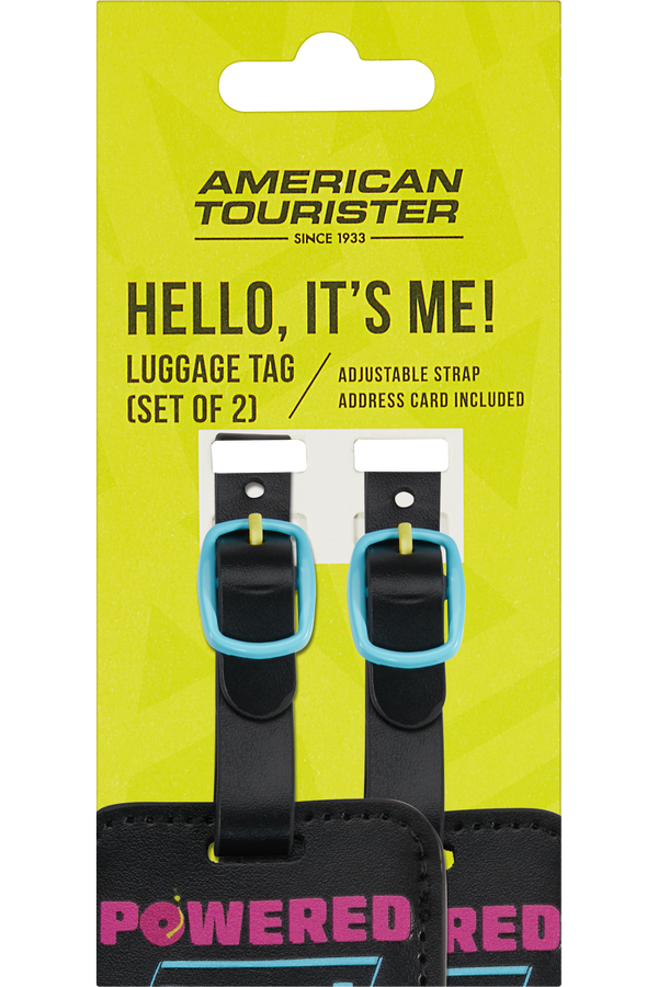 Graphic Tags Luggage Tag &ndash; Set of 2 pcs
