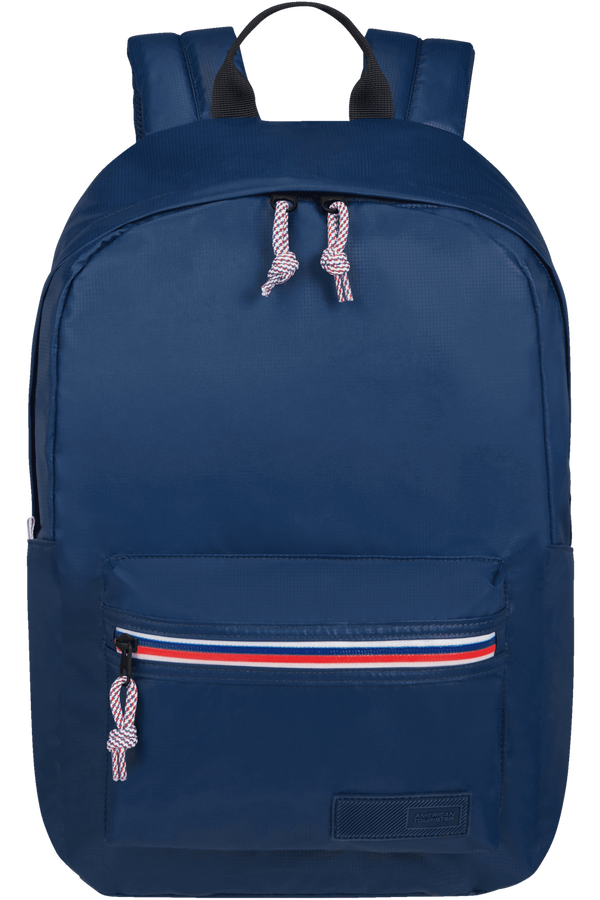 American Tourister Upbeat Pro Backpack Zip Coated Navy