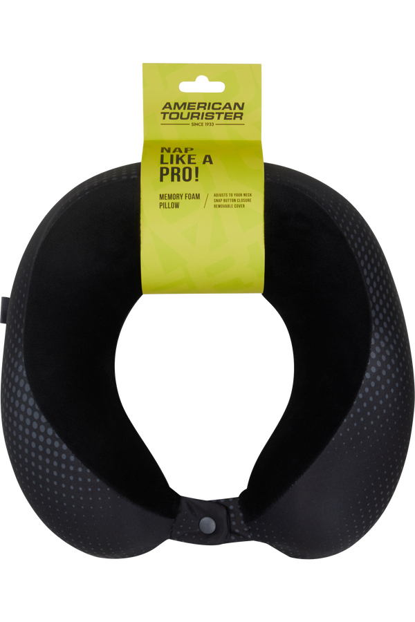 American Tourister American Tourist. Ta Travel Pillow Memoryfoam  Black/Grey