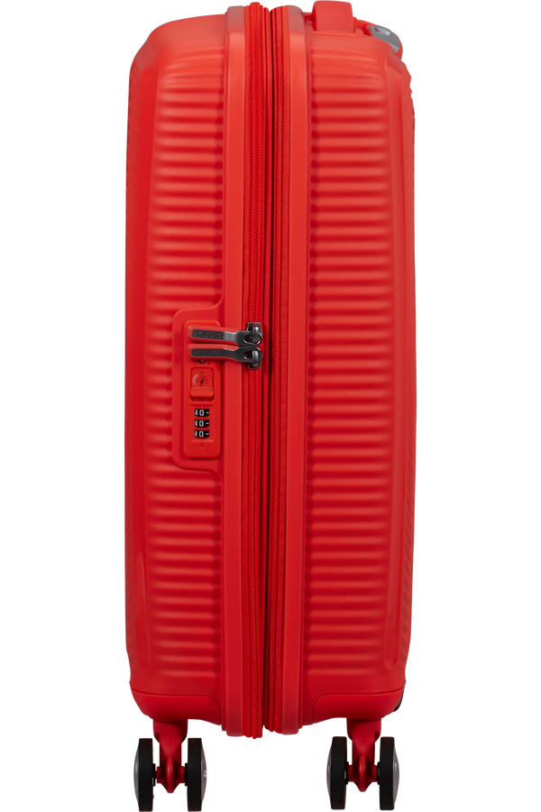 American Tourister SoundBox Spinner TSA Expandable 55cm  Neon Orange