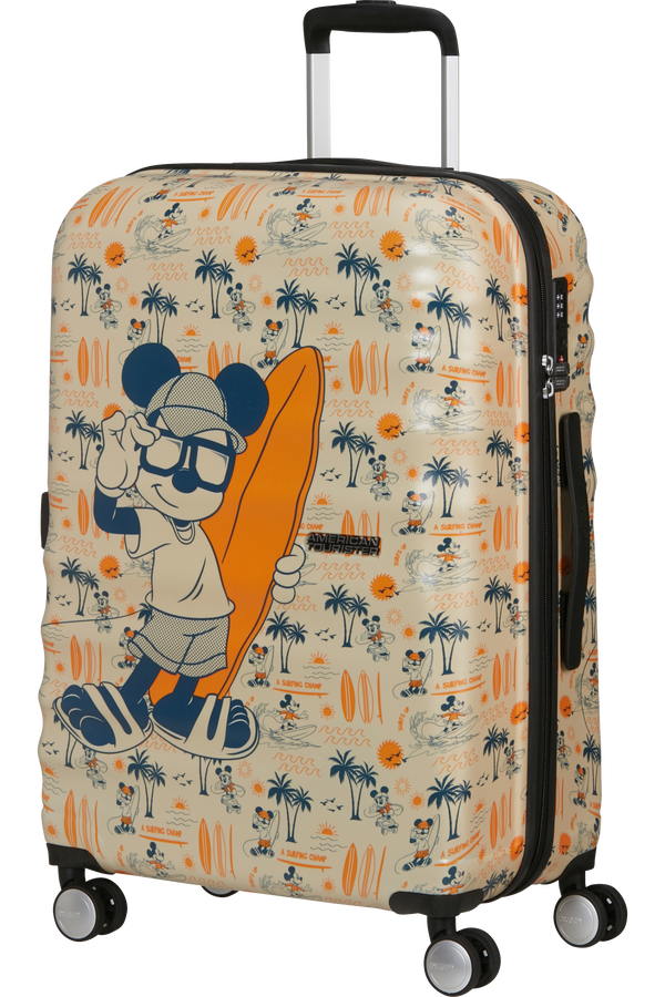 American Tourister Disney Wavebreaker Spinner TSA Disney Fl 67cm  Mickey Super Surfer