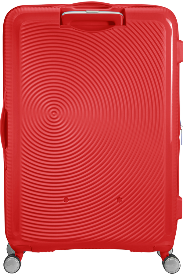 American Tourister Soundbox Spinner Expandable 77cm  Coral Red American Tourister Soundbox Spinner Expandable 77cm  Coral Red