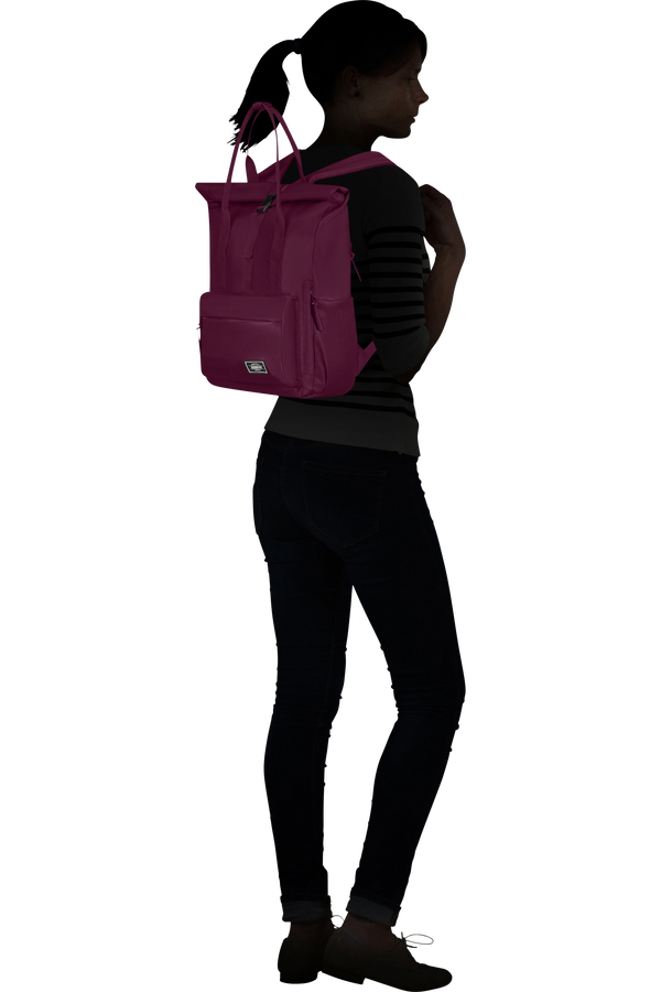 American Tourister Urban Groove Ug25 Tote Backpack 15.6'  Wild Cherry American Tourister Urban Groove Ug25 Tote Backpack 15.6'  Wild Cherry